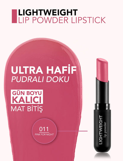 Flormar Lightweight Lip Powder Matte Lipstick 3g