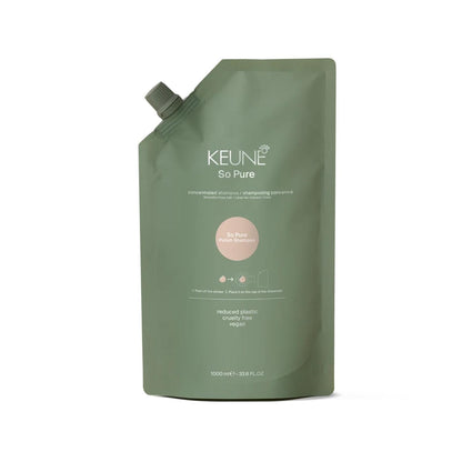 Keune So Pure Polish Defrizz &amp; Shine Shampoo Refill 1000 ml