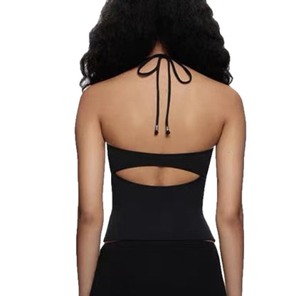 Exercise and fitness dance training top