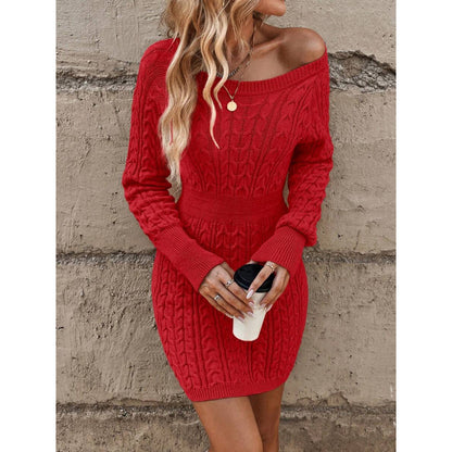 Twist Knit Dress