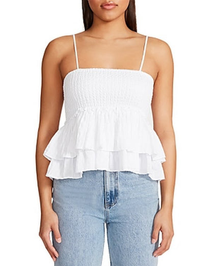 Bb Dakota by Steve Madden Womens Made for You Top - Ivory