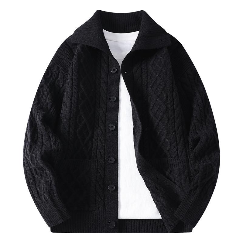 Mens Casual Cardigan Sweater