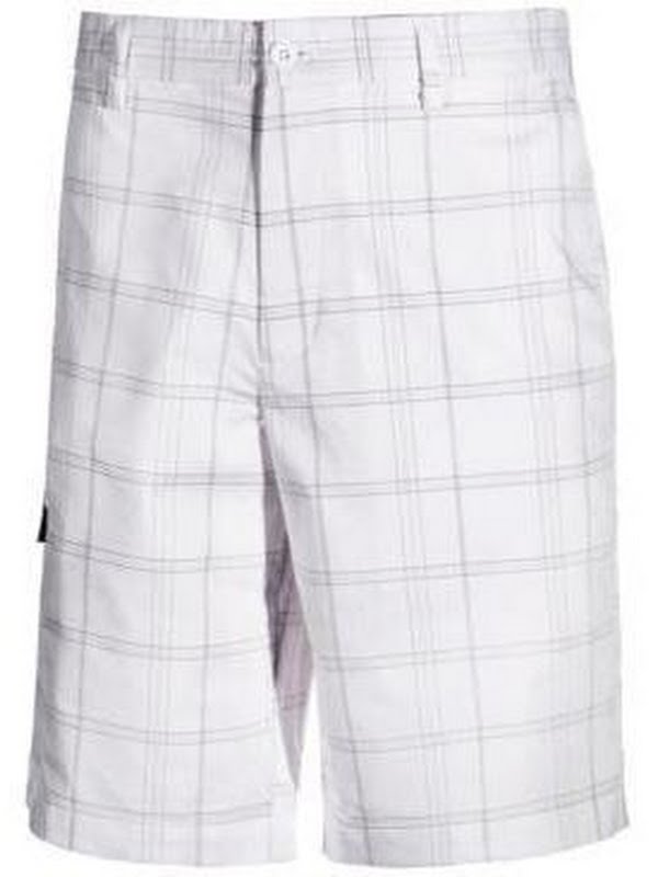 Attack Life by Greg Norman Mens 11 Plaid Golf Shorts