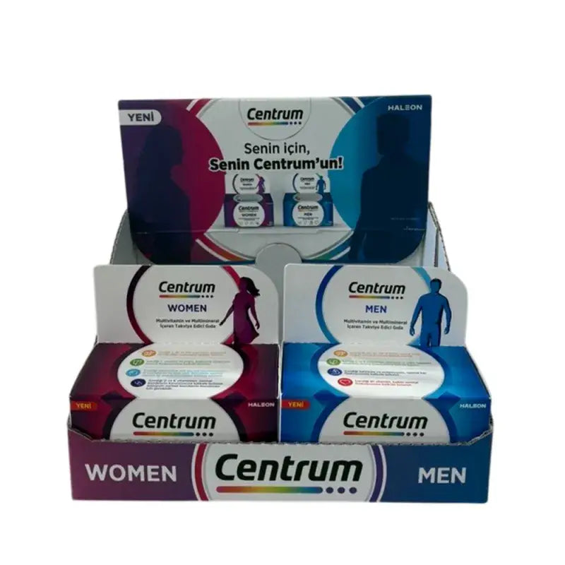 Centrum Men &amp; Women Multivitamin Stand Set (6-Pack)