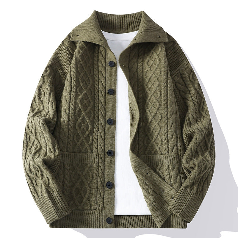 Mens Casual Knit Sweater