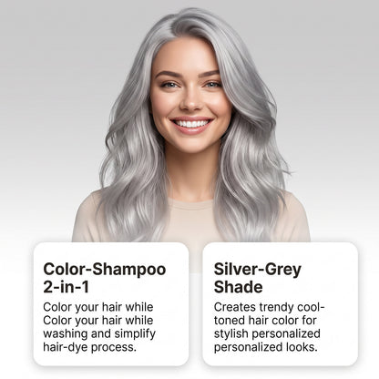 Fashion cool tone hair care clean hair easy to rinse