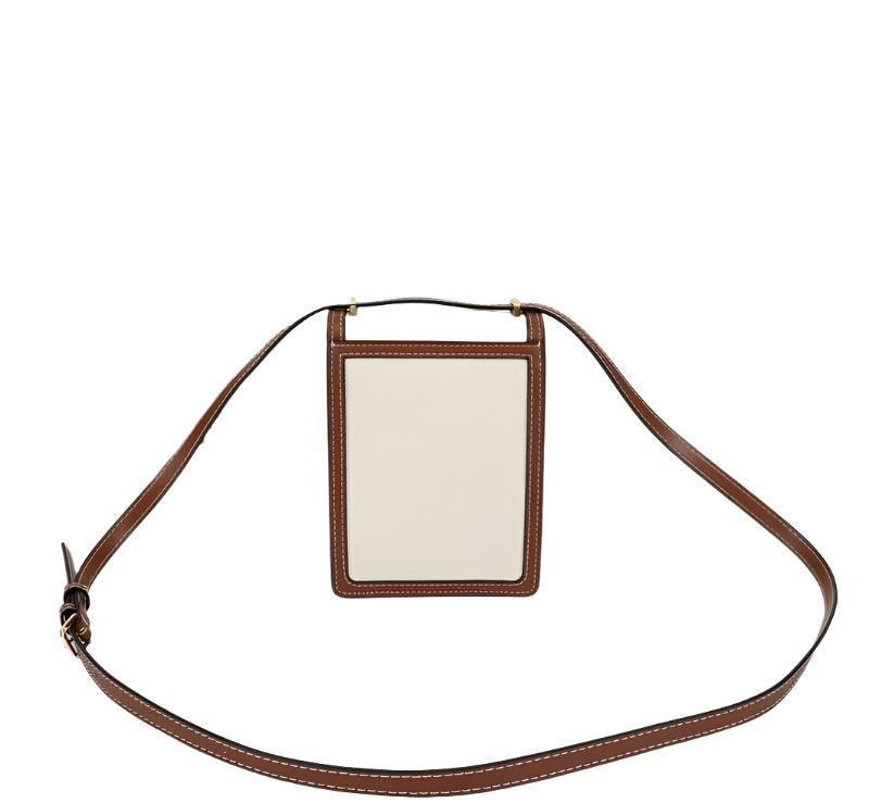 BURBERRY Valencia Tb Leather Crossbody Pouch
