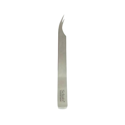 Schatz Professional Eyelash Tweezers No:4 - High-Quality Stainless Steel for Precise Application