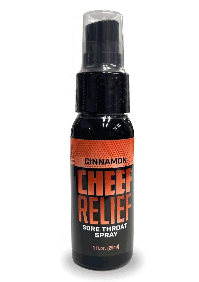 Cheef Relief Cinnamon Sore Throat Spray 1oz