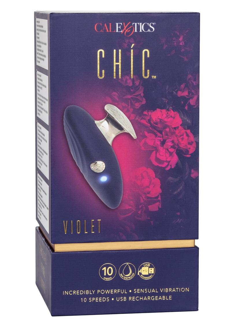 Chic Violet Rechargeable Massager