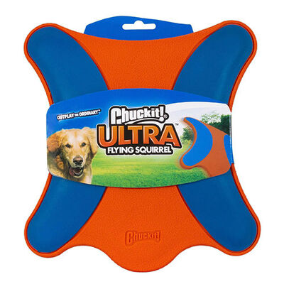 Chuckit! Ultra Flying Squirrel Aerodynamic Dog Frisbee 23x23cm