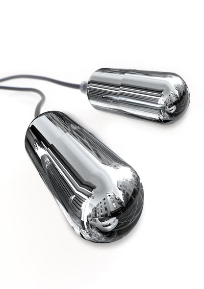 Classix Dual Vibrating Head Teaser with Remote Control Smoke