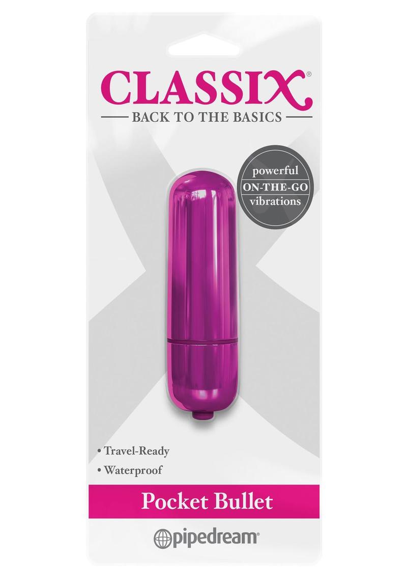 Classix Pocket Bullet – Compact Waterproof Vibrator