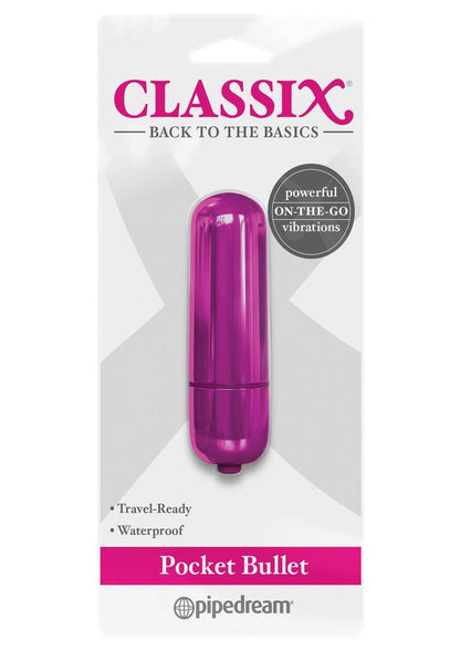 Classix Pocket Bullet – Compact Waterproof Vibrator
