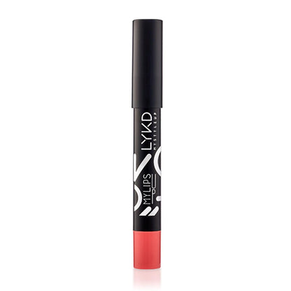 LYKD Chubby Lipstick 549 Peach Tart - Moisturizing Lipstick with 6 Vibrant Colors