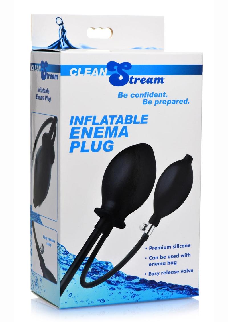 Clean Stream Inflatable Enema Plug Premium Silicone