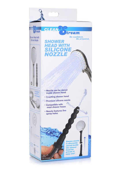 Clean Stream Shower Head with Nozzle
