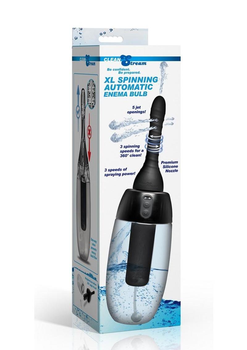 CleanStream XL Spinning Automatic Enema Bulb