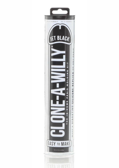 Clone-A-Willy Jet Black Molding Kit with Vibrator Dildo