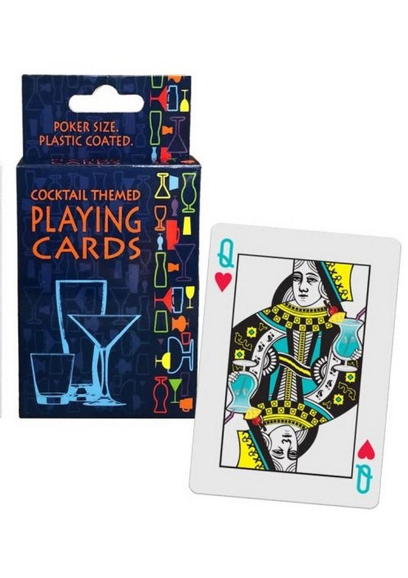 Cocktail Themed Playing Cards Fun And Colorful Card Game