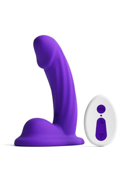 Colours Curve Silicone Vibrating Dildo