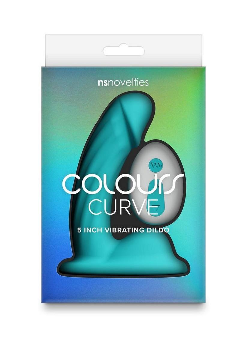 Colours Curve Vibrating Dildo
