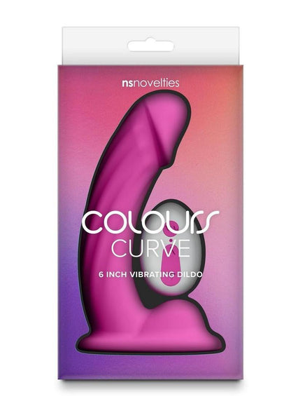 Colours Curve Vibrating Dildo
