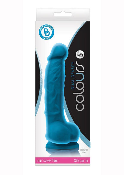 Colours Dual Density Silicone Dildo