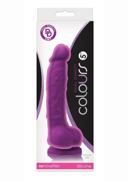 Colours Dual Density Silicone Dildo