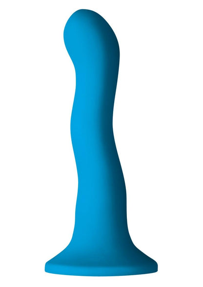 NS Novelties Colours Wave Suction-Cup Base Silicone Dildo
