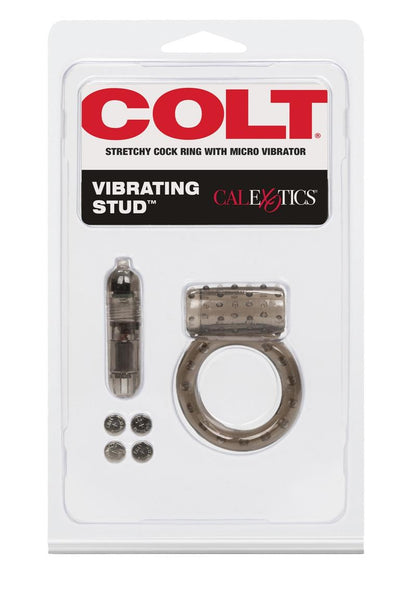 COLT Vibrating Stud Stretchy Cock Ring with Micro Vibrator