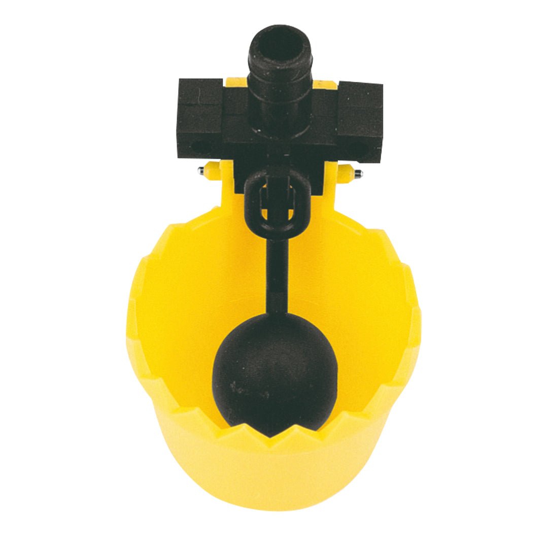 Constant Level Poultry Drinking Bowl with Float Valve for Chickens, Ducks &amp; Birds