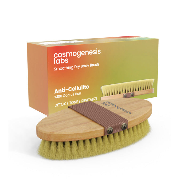 Cosmogenesis Labs Dry Body Brush with 100% Cactus Fiber