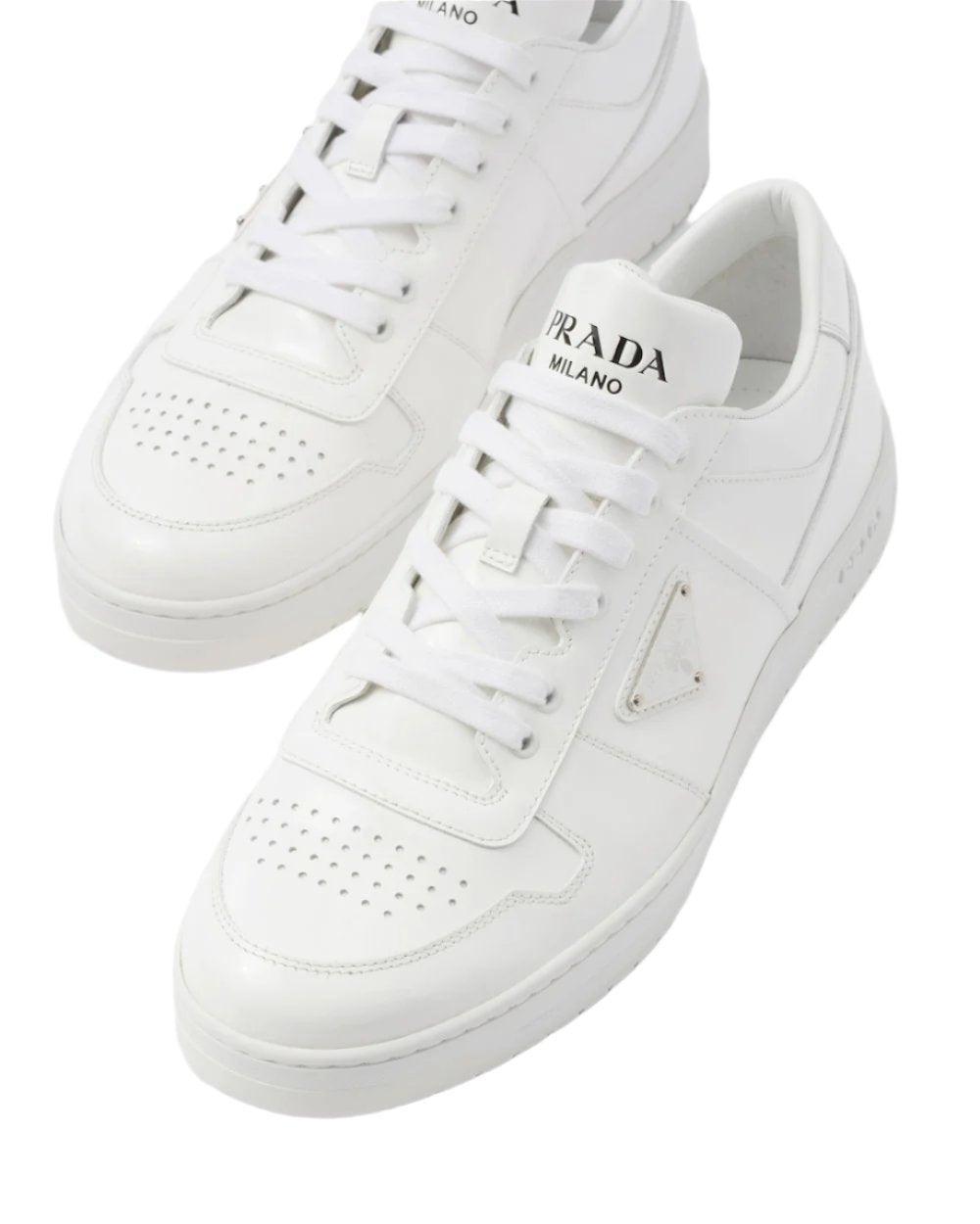 Prada Downtown nappa leather sneakers &