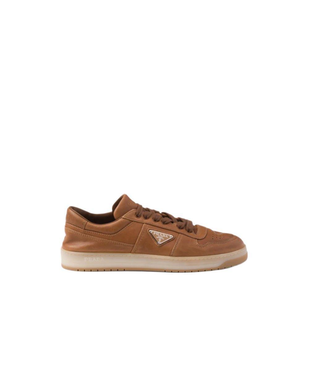 Prada Downtown nappa leather sneakers &
