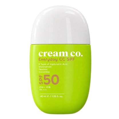 Cream Co. Everyday CC SPF 50 Color Correcting Sunscreen 40 ml