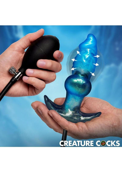 Blizzard Inflatable Silicone Anal Plug