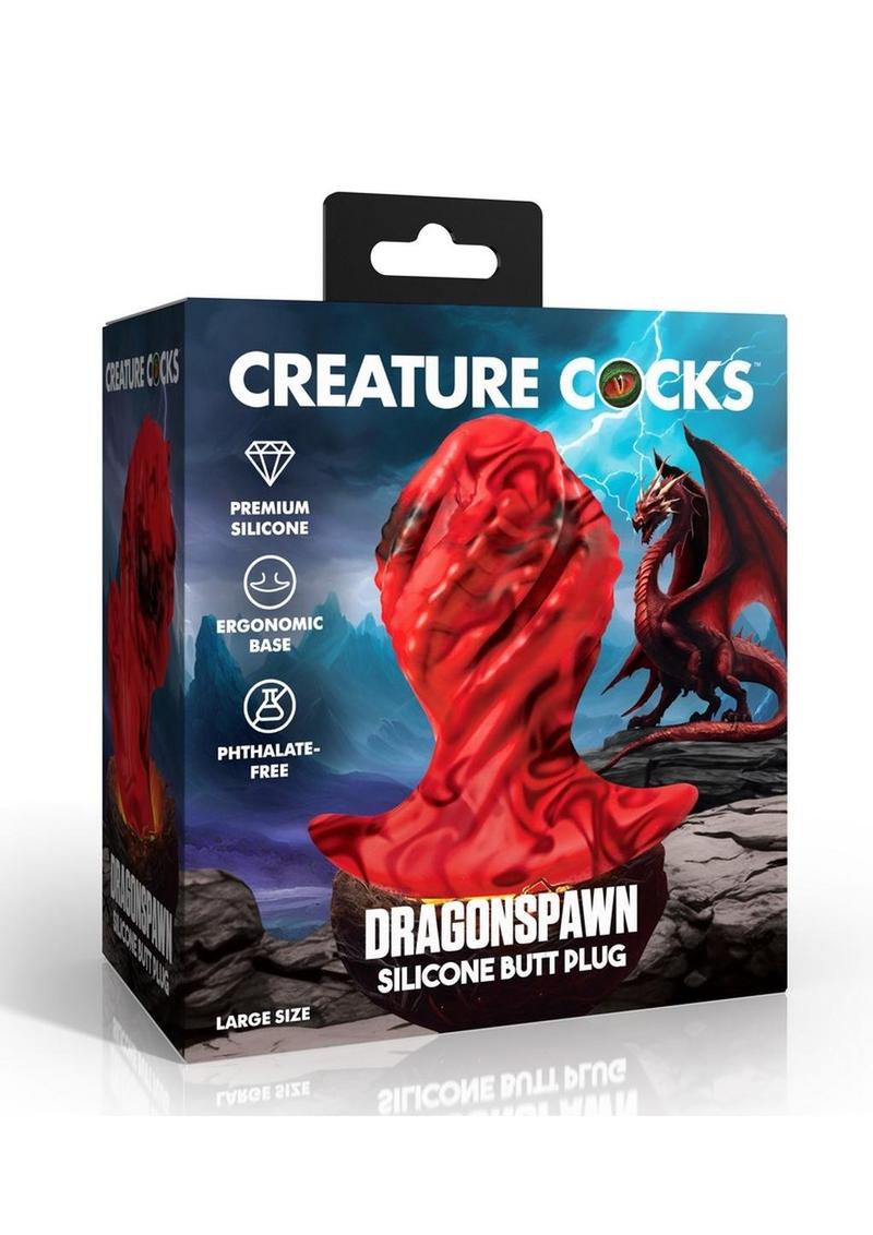 Creature Cocks Silicone  Dragonspawn Butt Plug