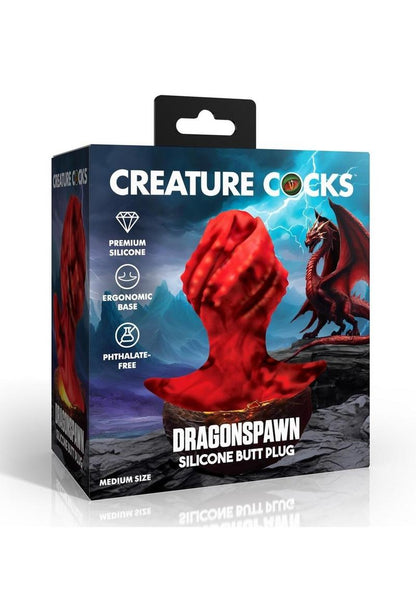 Creature Cocks Silicone  Dragonspawn Butt Plug