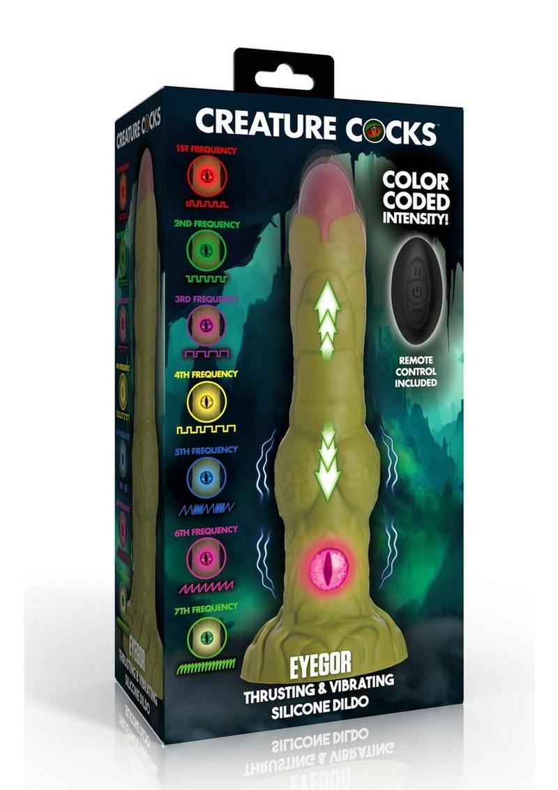 Creature Cocks Eyegor Thrusting Dildo