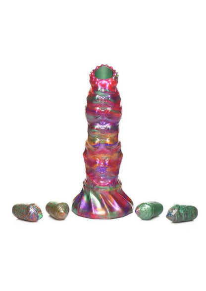 Creature Cocks Larva Ovipositor Dildo with Eggs