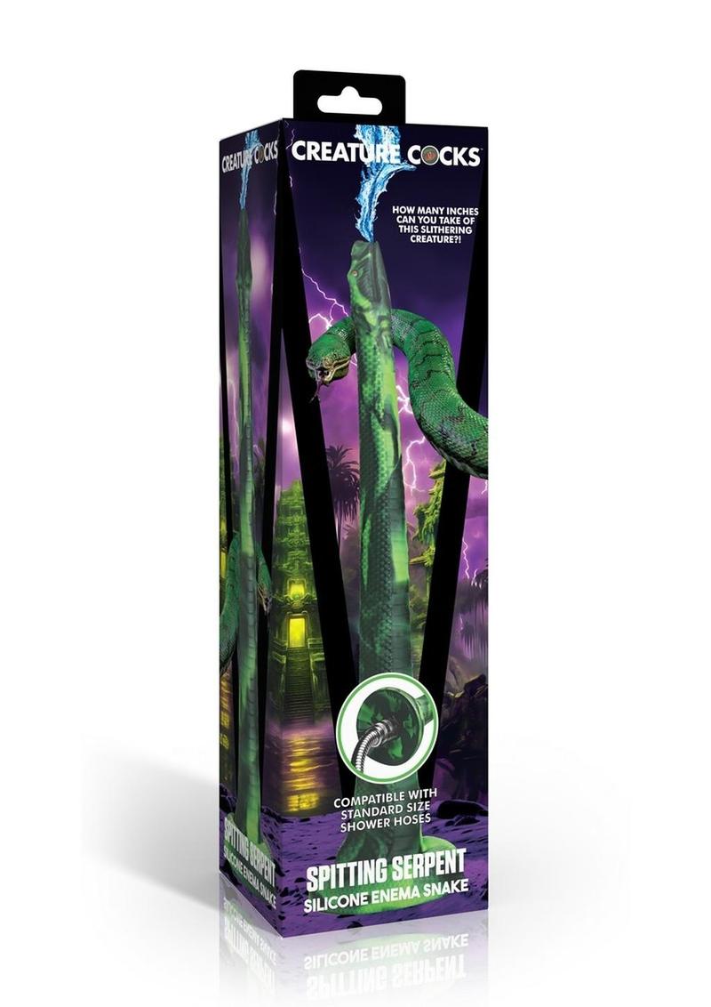Creature Cocks Spitting Serpent Enema Snake