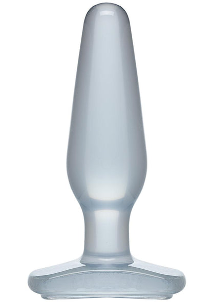 Crystal Jellies Butt Plug Clear Silicone