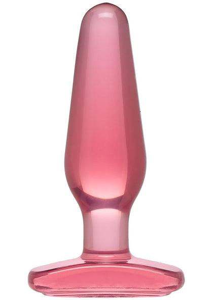 Crystal Jellies Butt Plug Clear Silicone