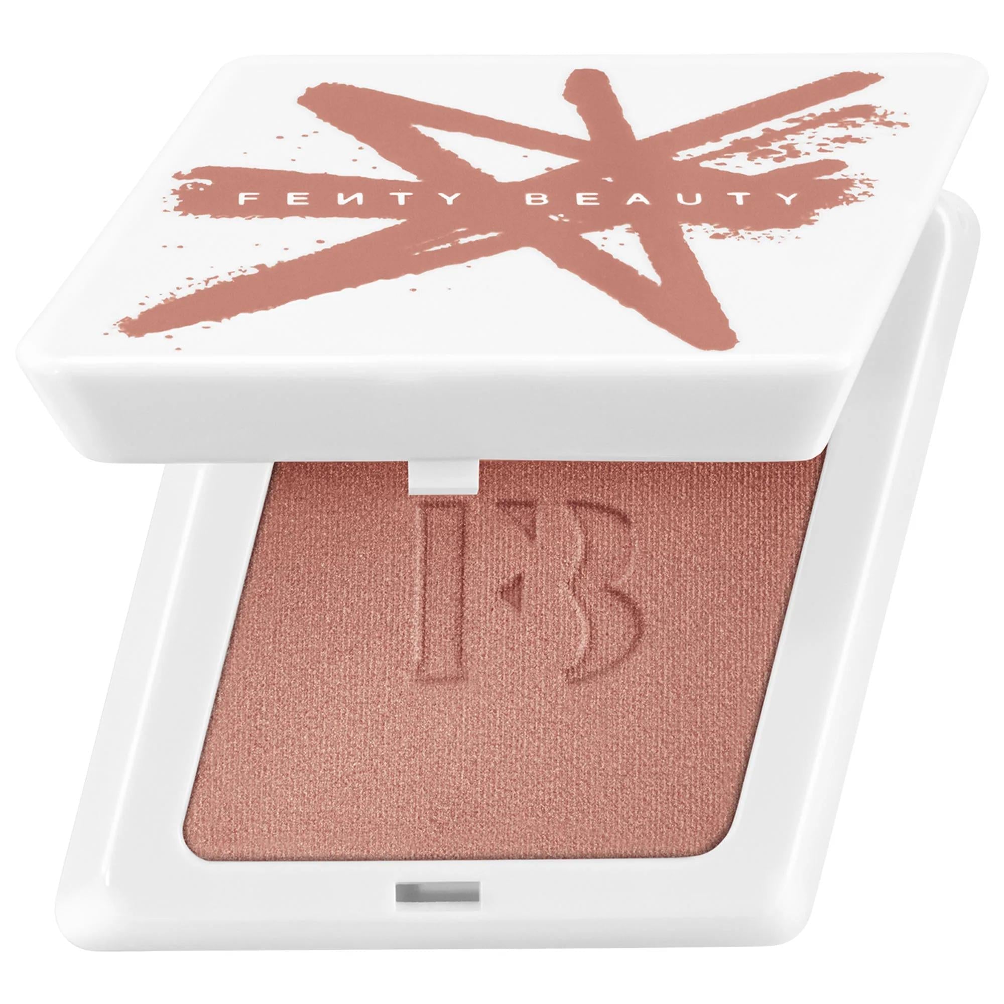 Fenty Cheeks Suede Waterproof Powder Blush - Long Lasting, Sweat &amp; Humidity Resistant - High Pigment Matte &amp; Shimmer Finish, Cruelty-Free