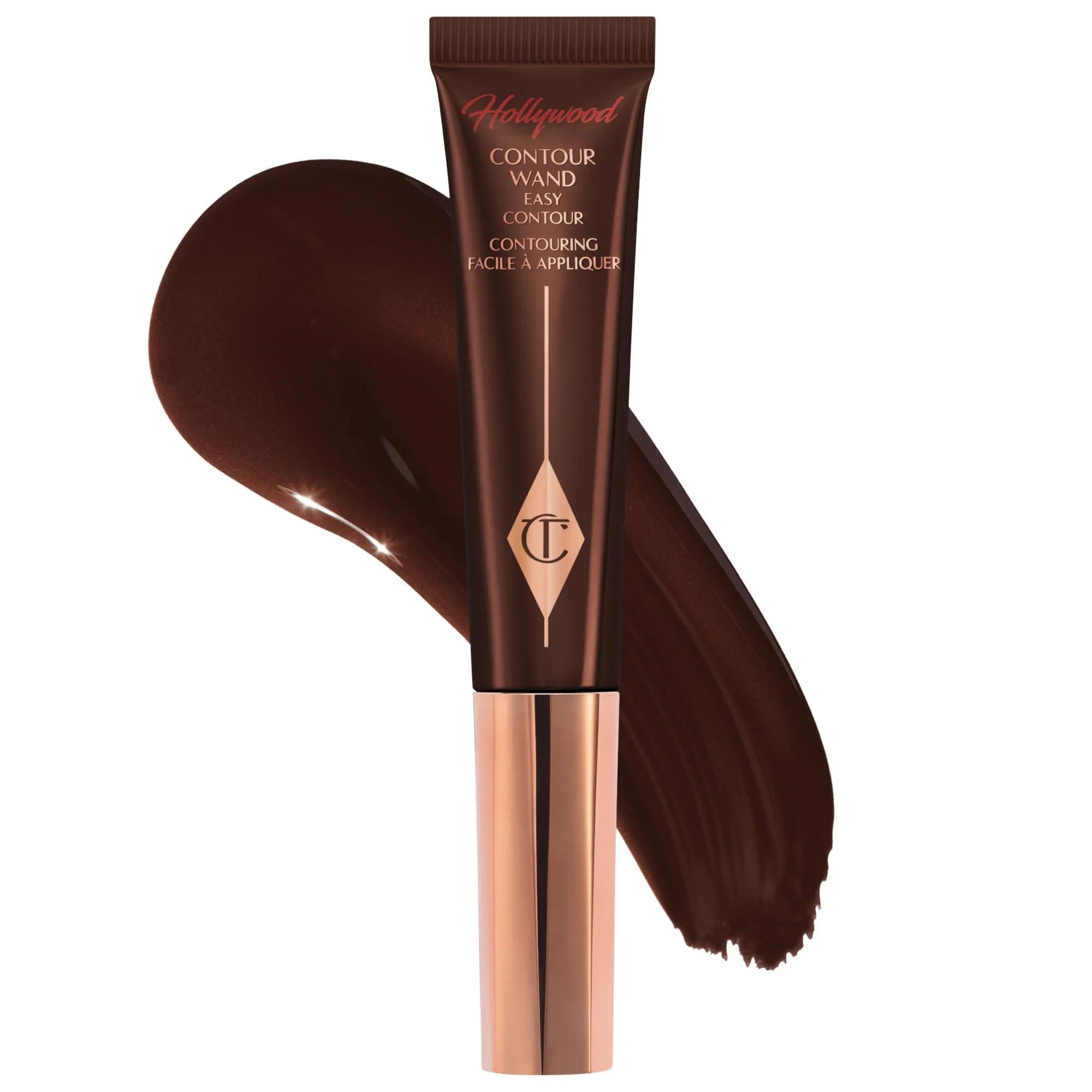 Charlotte Tilbury Hollywood Contour Wand - Liquid Contour for Sculpted Cheekbones, Vegan &amp; Cruelty-Free Makeup