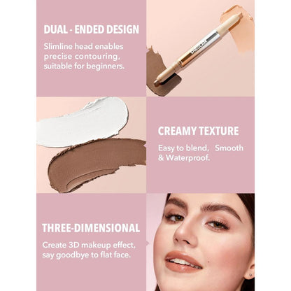 Sheglam Fine Line 2-in-1 Nose Pen Blush in 02 Umber