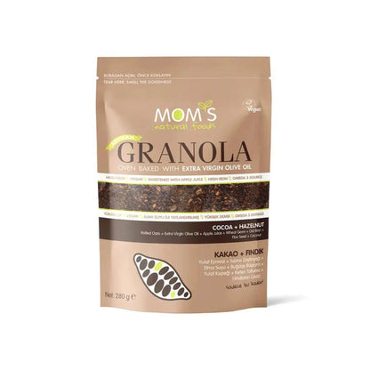 Moms Granola Cocoa &amp; Hazelnut Crunchy Cereal 280g