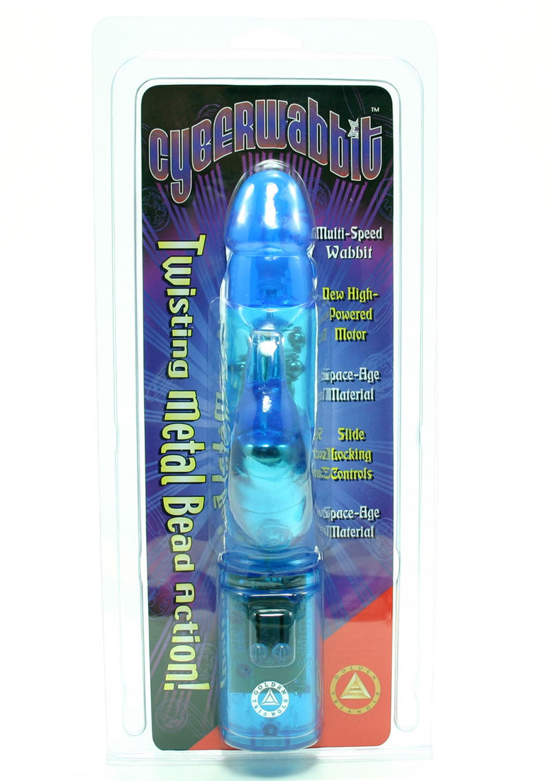 Cyber Wabbit Twisting Metal Bead Action Rabbit Vibrator