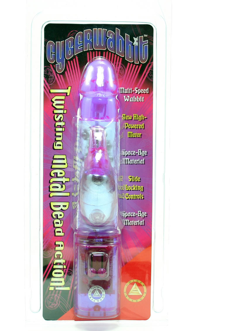 Cyber Wabbit Twisting Metal Bead Action Rabbit Vibrator